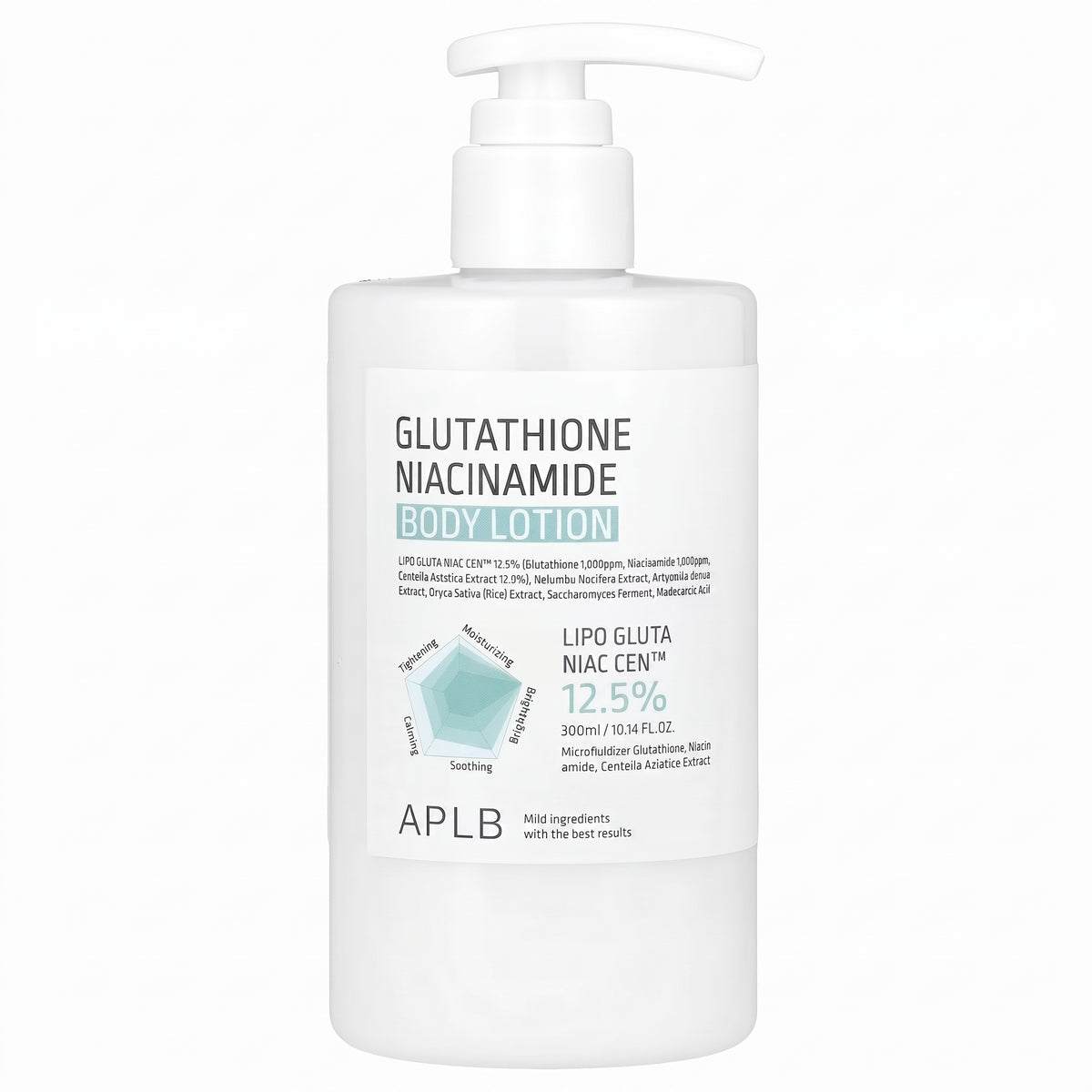 GLUTATHIONE NIACINAMIDE BODY LOTION - APLB