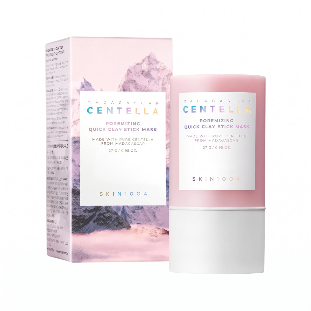 MADAGASCAR CENTELLA POREMIZING QUICK CLAY STICK MASK - SKIN1004
