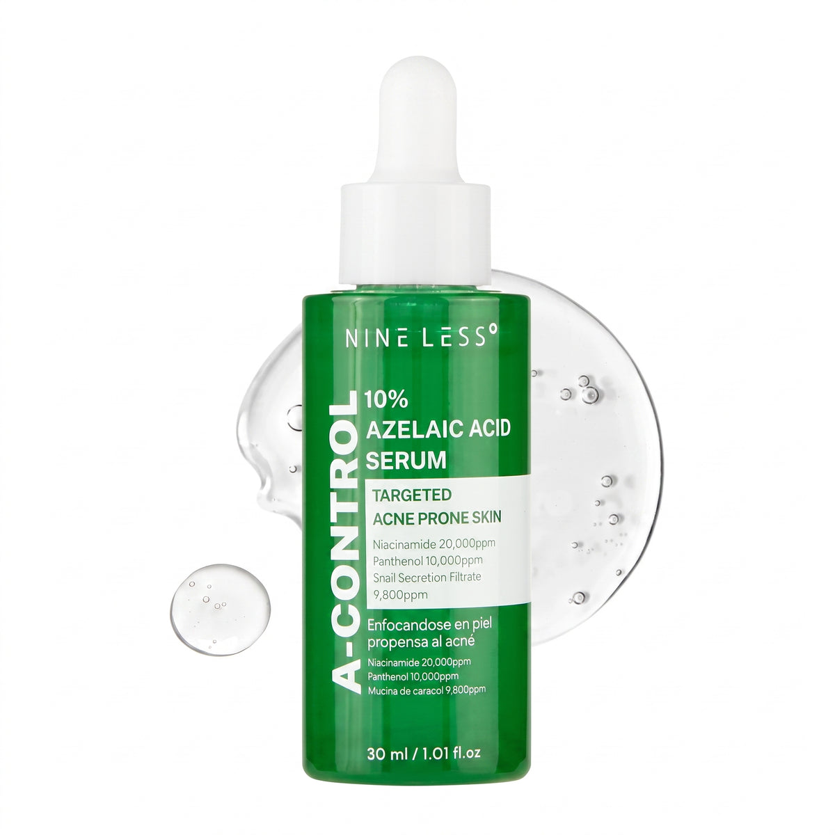 A-CONTROL 10% AZELAIC ACID SERUM - NINELESS