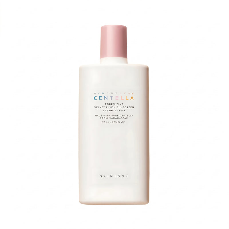 MADAGASCAR CENTELLA POREMIZING VELVET FINISH SUNSCREEN - SKIN1004